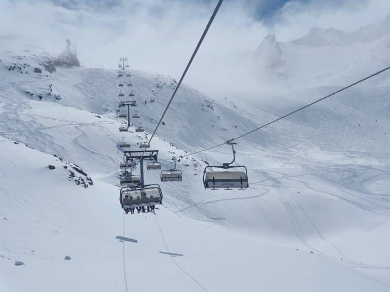 Majówka na nartach w Alpach - lodowiec Stubai — zdjęcie 2