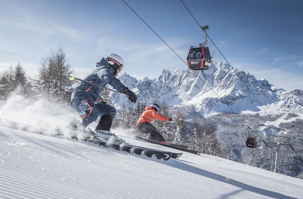 Narty w styczniu – 3 Zinnen Dolomites – Włochy — zdjęcie 2